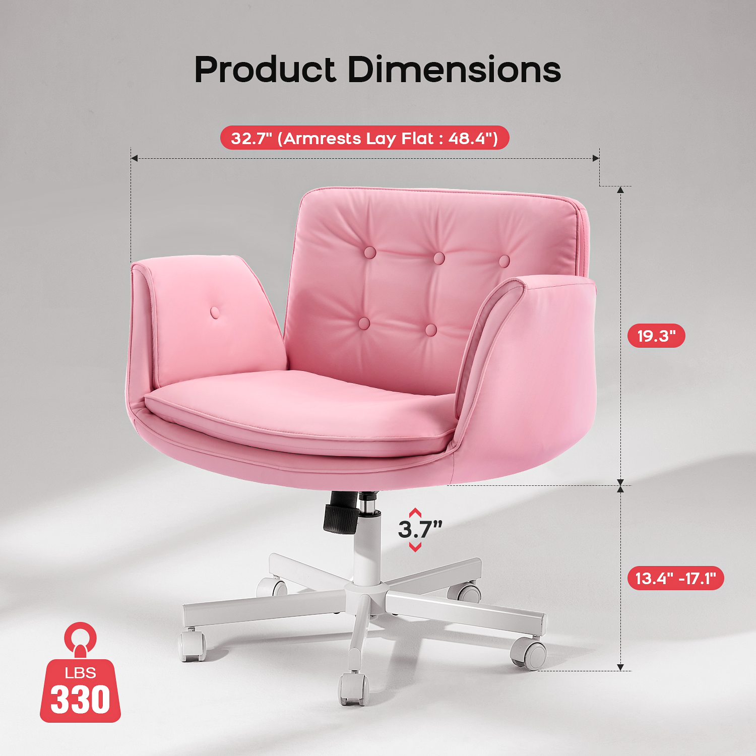 Criss Cross Chair - Pink