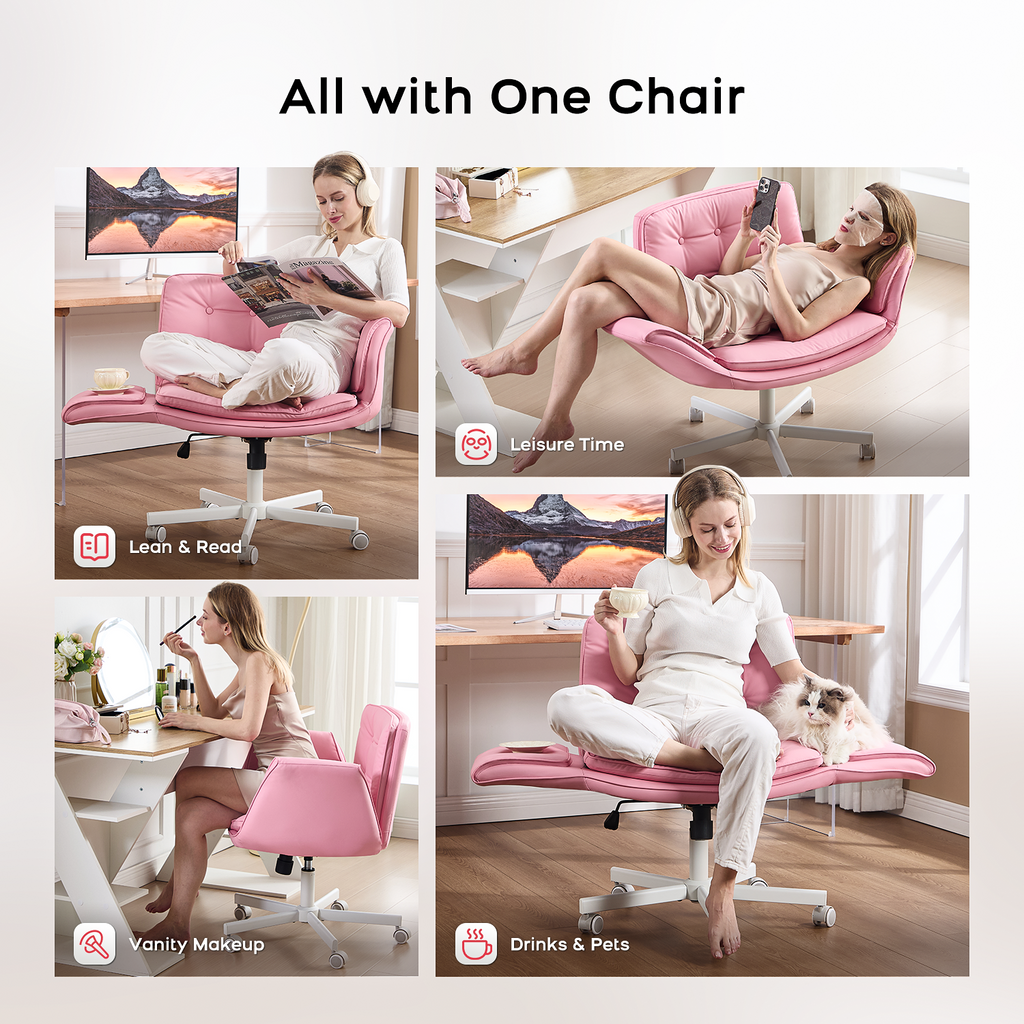 Criss Cross Chair - Pink